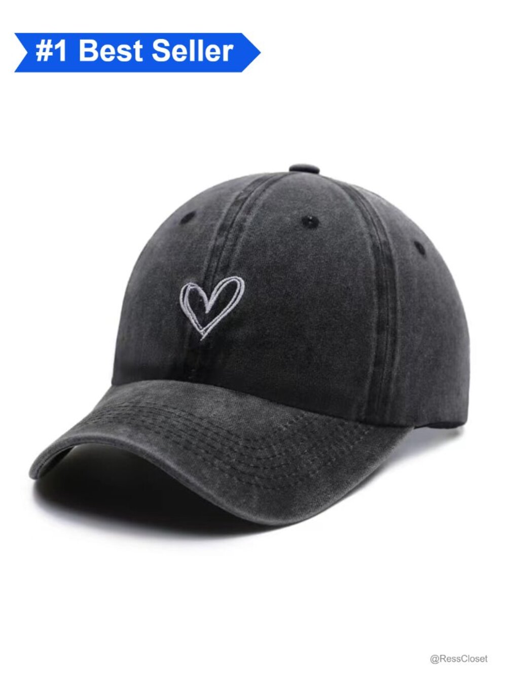 Vintage Washed Distressed Cotton Baseball Cap Adjustable Dad Hat